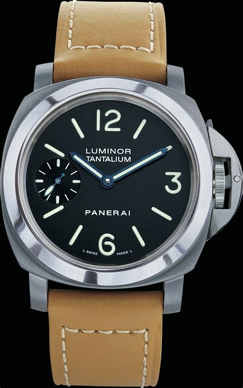 panerai 44 mm tantalium.